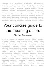 Your concise guide to the meaning of life