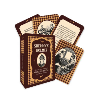 SHERLOCK HOLMES 52 ILLUS CARDS W GAMES &
