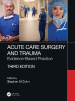 Acute Care Surgery and Trauma