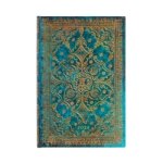 Paperblanks French 2024 DP Azure Equinoxe 12-Month Mini Horizontal Elastic Band Closure 160 Pg 100 GSM