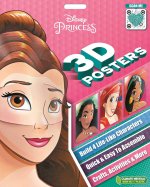 Disney Princess: 3D Posters: Quick & Easy to Assemble Life-Like Characters, Plus Crafts, Activities, and More