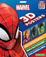 Marvel: 3D Posters: Quick & Easy to Assemble Life-Like Characters, Plus Crafts, Activities, and More