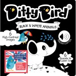 DITTY BIRD - BLACK AND WHITE ANIMALS.