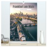 Frankfurt am Main, eine Stadt voller Magie (hochwertiger Premium Wandkalender 2024 DIN A2 hoch), Kunstdruck in Hochglanz