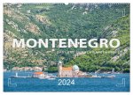 Montenegro - Das Land der schwarzen Berge (Wandkalender 2024 DIN A2 quer), CALVENDO Monatskalender