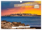 Saint-Malo - Ein gut geschützter Schatz (Wandkalender 2024 DIN A4 quer), CALVENDO Monatskalender