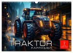 Traktor Fantasien (Wandkalender 2024 DIN A3 quer), CALVENDO Monatskalender