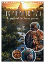 Legenden der Maya (Wandkalender 2024 DIN A4 hoch), CALVENDO Monatskalender
