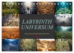 Labyrinth Universum (Tischkalender 2024 DIN A5 quer), CALVENDO Monatskalender