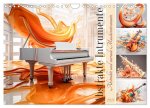 Abstrakte Instrumente (Wandkalender 2024 DIN A4 quer), CALVENDO Monatskalender