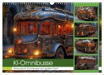 KI-Omnibusse (Wandkalender 2024 DIN A3 quer), CALVENDO Monatskalender