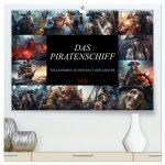 Das Piratenschiff - Willkommen in der Welt der Geister (hochwertiger Premium Wandkalender 2024 DIN A2 quer), Kunstdruck in Hochglanz