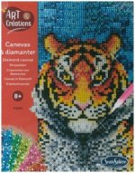 Sentosphere - Strasssteinbild Tiger