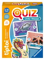 Ravensburger tiptoi 00192 Quiz Unter Wasser, Quizspiel für Kinder ab 6 Jahren, für 1-4 Spieler