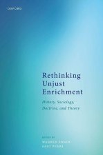 Rethinking Unjust Enrichment History, Sociology, Doctrine, and Theory (Hardback)