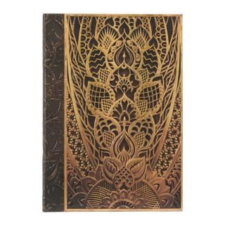 Chanin Rise (New York Deco) Midi Lined Hardback Journal (Elastic Band Closure) (Paperblanks)(Kemény kötésű)
