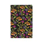Paperblanks Wild Flowers Playful Creations Softcover Flexis Mini Lined Elastic Band 208 Pg 80 GSM