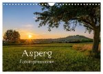 Asperg - Fotoimpressionen (Wandkalender 2024 DIN A4 quer), CALVENDO Monatskalender