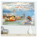 Santa Cruz auf Teneriffa - Licht und Farbenspiele (hochwertiger Premium Wandkalender 2024 DIN A2 quer), Kunstdruck in Hochglanz