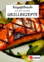 Rezeptbuch zum selber schreiben - Grillrezepte Motiv 8 - Asiatischer Lachs gegrillt