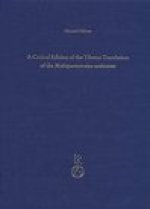 A Critical Edition of the Tibetan Translation of the Mahaparinirvana-mahasutra