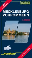 Nordland Karte Mecklenburg-Vorpommern, touristische Landeskarte