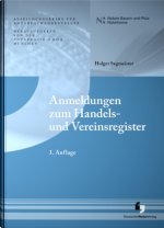Anmeldungen zum Handels- und Vereinsregister