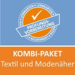AzubiShop24.de Kombi-Paket Textil- und Modenäher Lernkarten