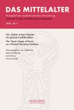 Das Mittelalter. Perspektiven mediävistischer Forschung : Zeitschrift... / 2023,                Band 28, Heft 1