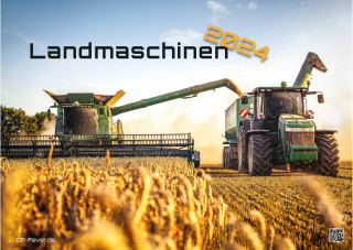 Landmaschinen - Traktor - 2024 - Kalender DIN A3