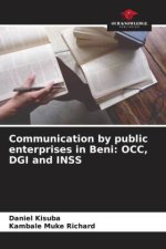 Communication by public enterprises in Beni: OCC, DGI and INSS