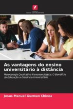 As vantagens do ensino universitário ? distância