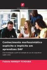 Conhecimento morfossintático explícito e implícito em aprendizes DAF
