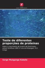 Teste de diferentes proporç?es de proteínas