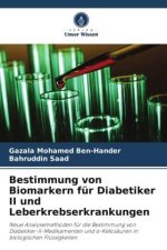 Bestimmung von Biomarkern für Diabetiker II und Leberkrebserkrankungen