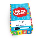 Idę do szkoły. Cyfry. Karty do kaligrafii z pisakiem suchościeralnym