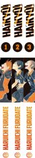 SHONEN STARTER SET HAIKYU!! Nº 1+2+3