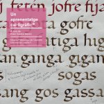 UN APRENENTATGE CALÚLIGRAFIC