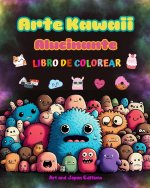 Arte kawaii alucinante - Libro de colorear - Adorables y divertidos dise?os kawaii para todas las edades
