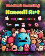 The Most Amazing Kawaii Art Coloring Book - Over 50 Cute and Fun Kawaii Designs for Kids and Adults