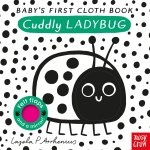 BABYS FIRST CLOTH BK CUDDLY LADYBUG