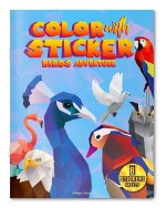 Color with Sticker: Birds Adventure