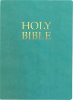 Kjver Holy Bible, Large Print, Coastal Blue Ultrasoft: (King James Version Easy Read, Red Letter)