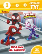 1 2 3 czytasz ty! Poziom 1 Ruszamy na ratunek Marvel Spidey i super-kumple