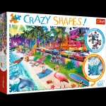Puzzle 600 Crazy Shapes Plaża w Miami 11132