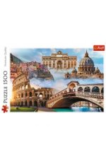 Puzzle 1500 Ulubione miejsca Włochy 26203