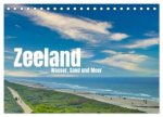 Zeeland - Wasser, Sand und Meer (Tischkalender 2024 DIN A5 quer), CALVENDO Monatskalender