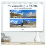 Traumtrekking in NEPAL (hochwertiger Premium Wandkalender 2024 DIN A2 quer), Kunstdruck in Hochglanz