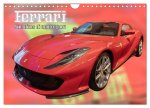 Ferrari - Synonym für Motorsport (Wandkalender 2024 DIN A4 quer), CALVENDO Monatskalender