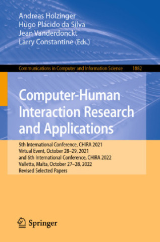 Computer-Human Interaction Research and Applications